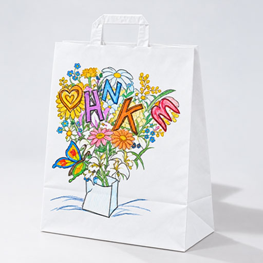 Papiertragetaschen Lagerware